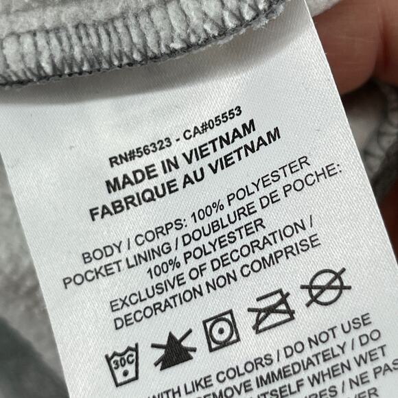 NIKE Hoodie Mens XL Thema Fleece Dri-Fit Pullover AOP Training Sweatshirt Gray - Picture 10 of 14